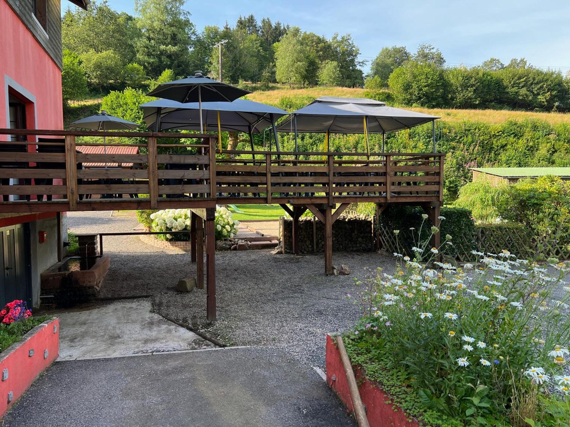 Auberge Restaurant La Roseraie Grandrupt Eksteriør bilde