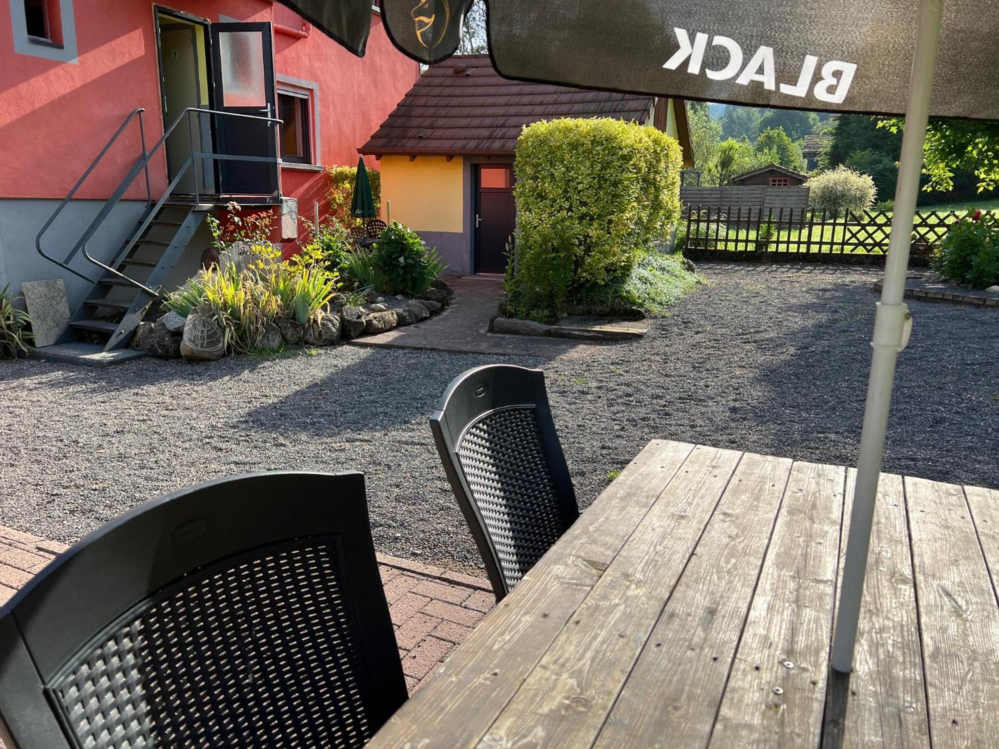 Auberge Restaurant La Roseraie Grandrupt Eksteriør bilde