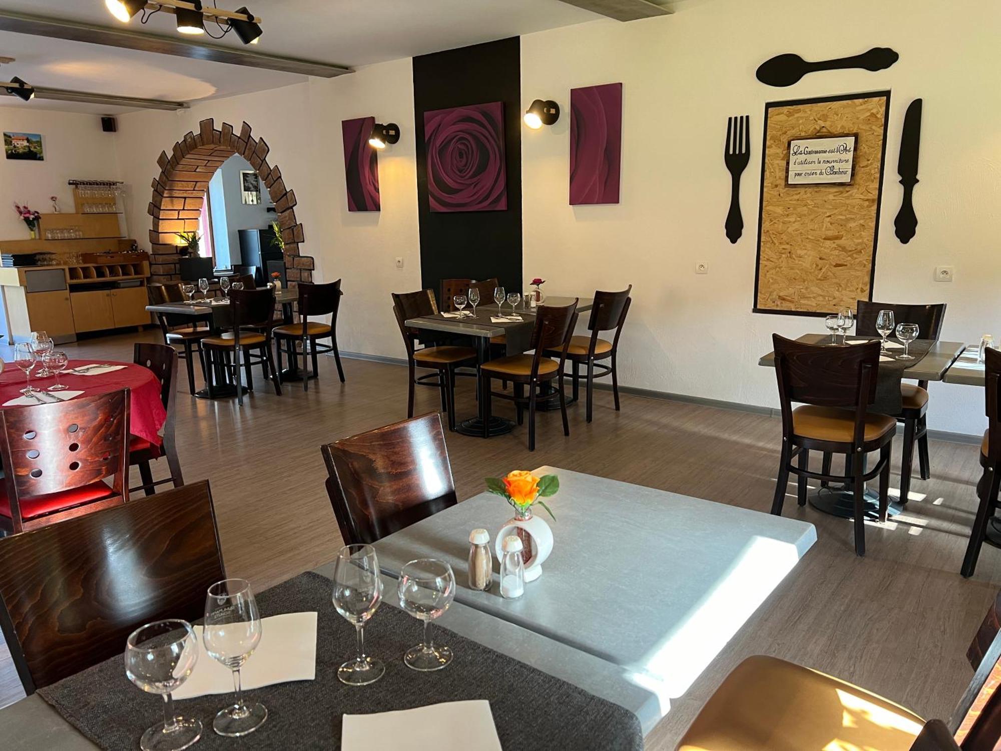 Auberge Restaurant La Roseraie Grandrupt Eksteriør bilde